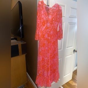 RARE FIND! 1970’s Nylon Lilly Pulitzer for Montaldos dress